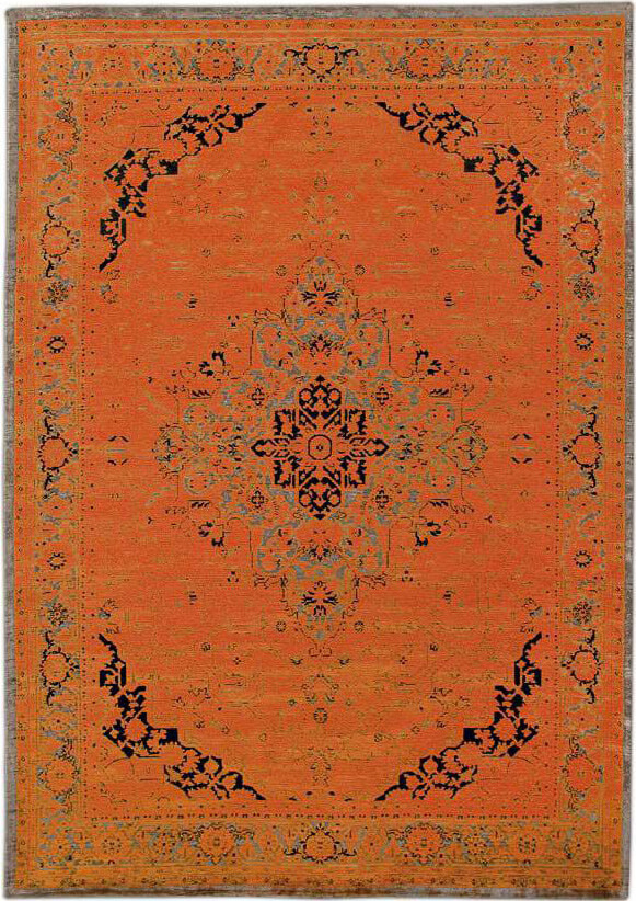 Heriz Burnt Orange Premium Rug | Size: 4' 7