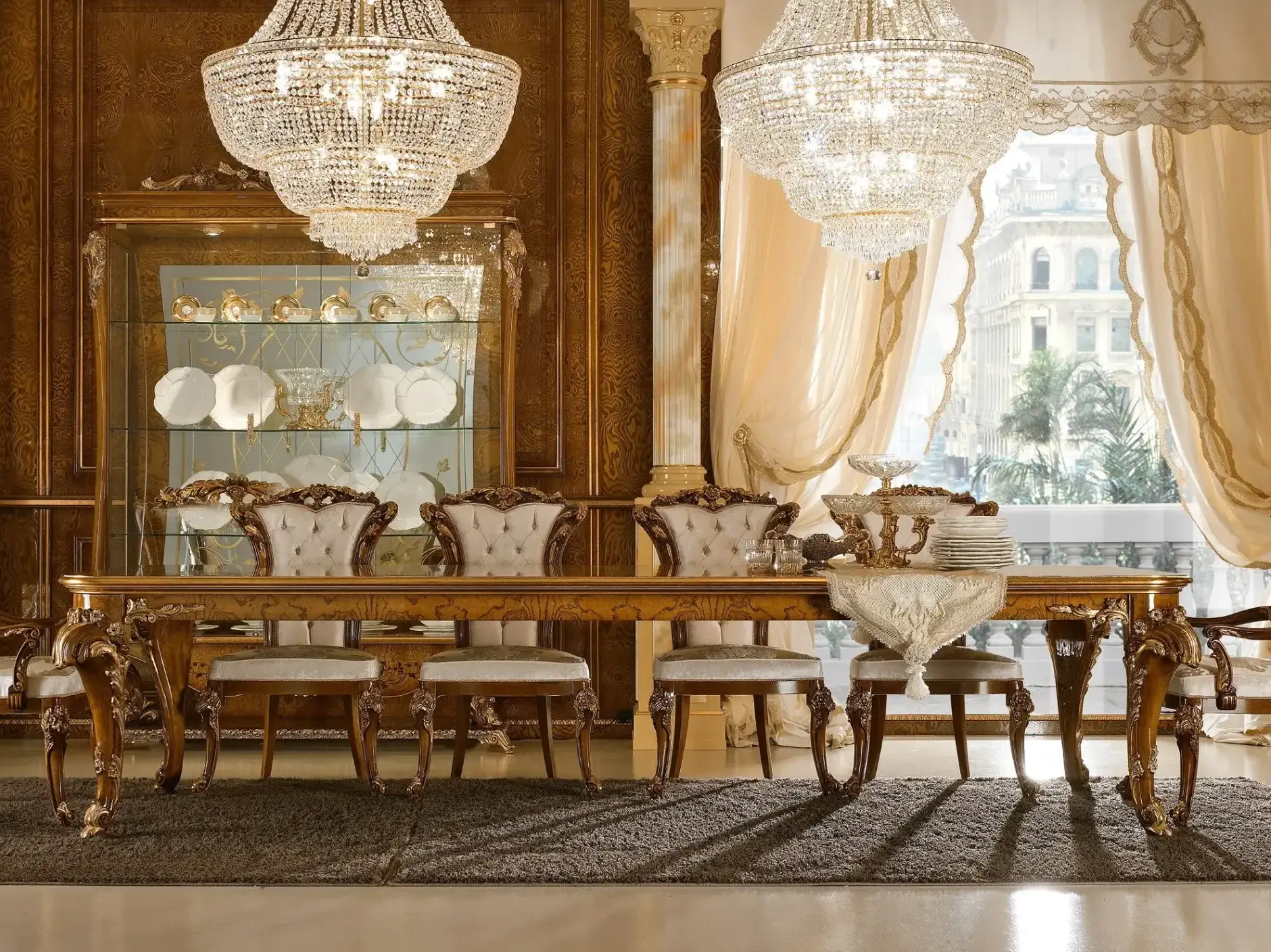Italian Luxury Dining Table