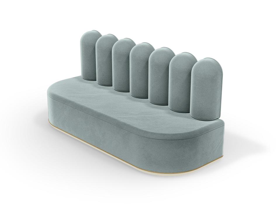 Fluffy Cloud II Snuggle Sofa