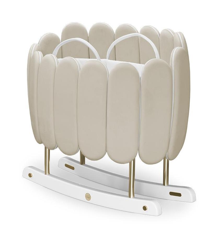 Lotus Gentle Rocking Crib