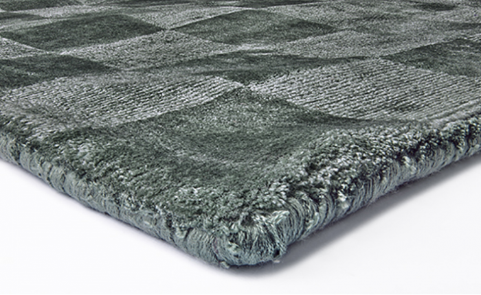 Tencel Grey Rug