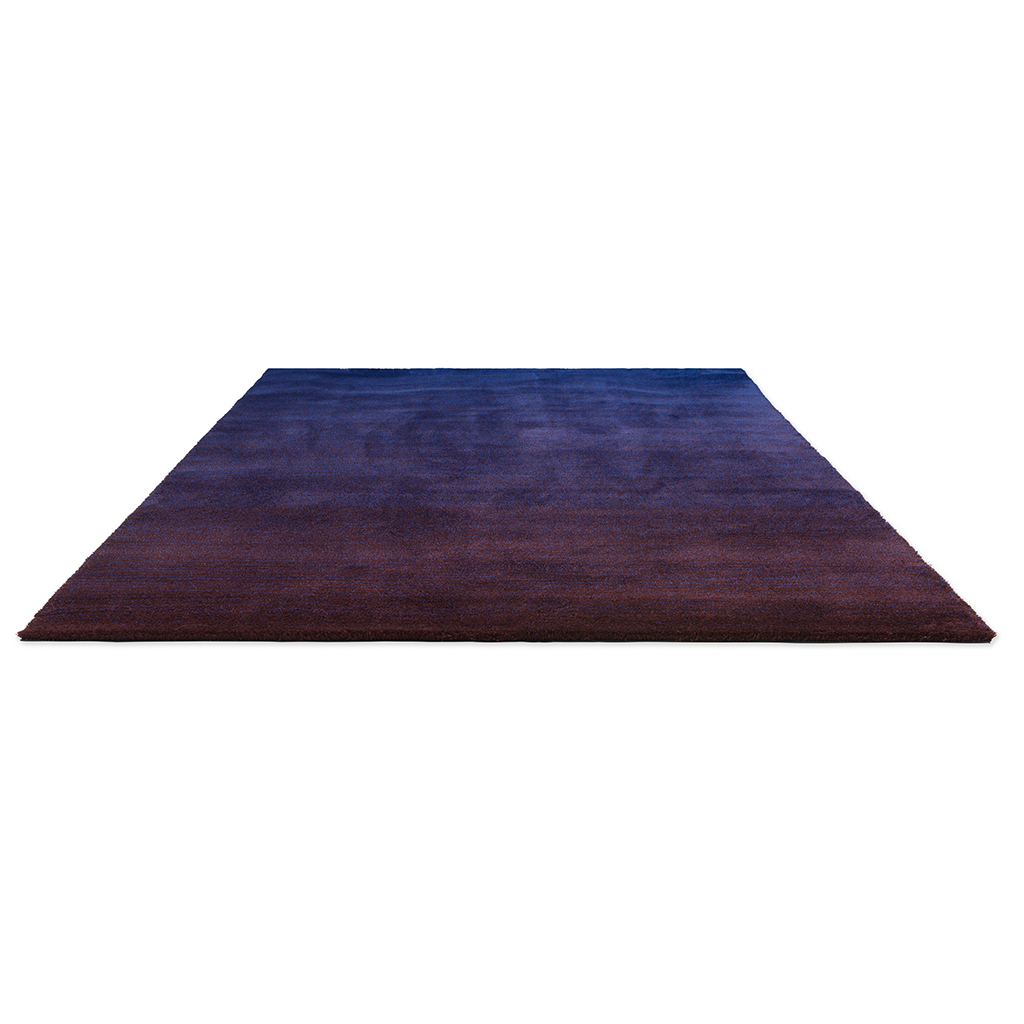 Shade Blue Royal Blue Wool Rug