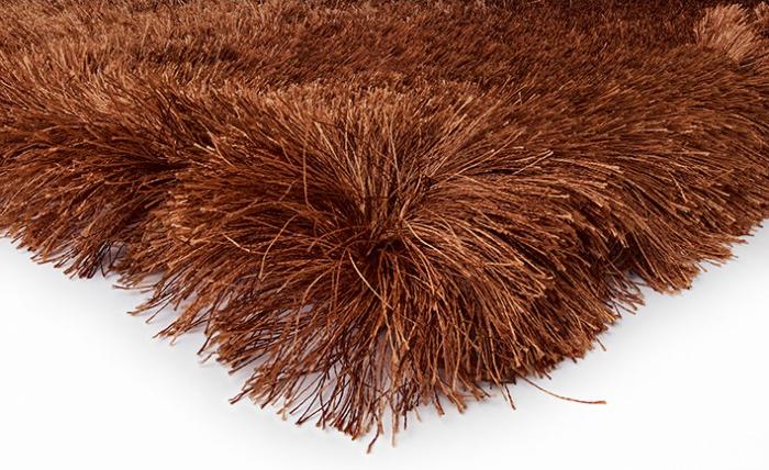 Shaggy Orange Rug