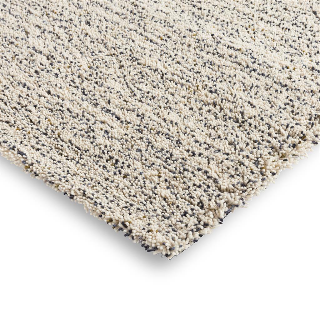 Blue/Ivory Luxury Shag Rug