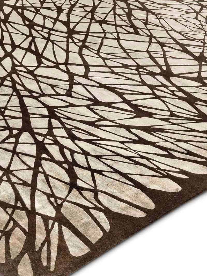 Dresden Brown Exquisite Handmade Rug