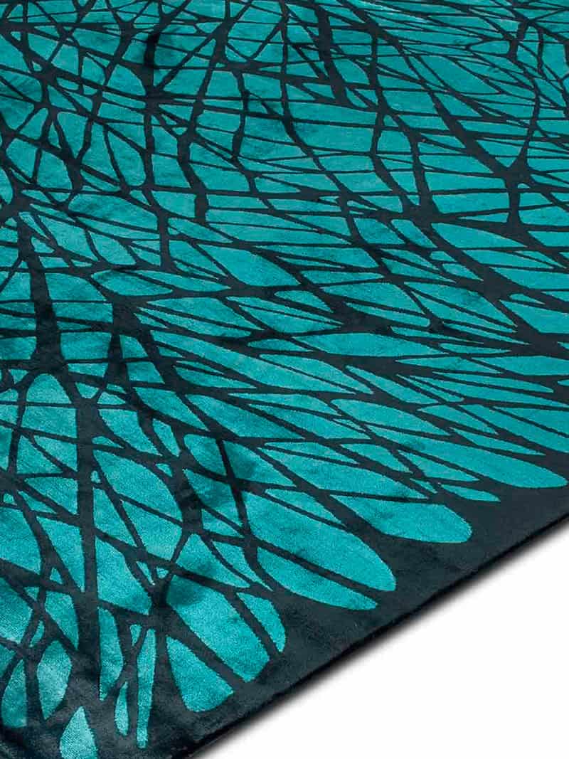 Dresden Turquoise Hand Knotted Rug
