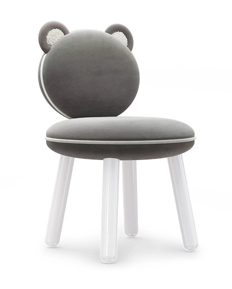 Fluffy Bear Kids Chair