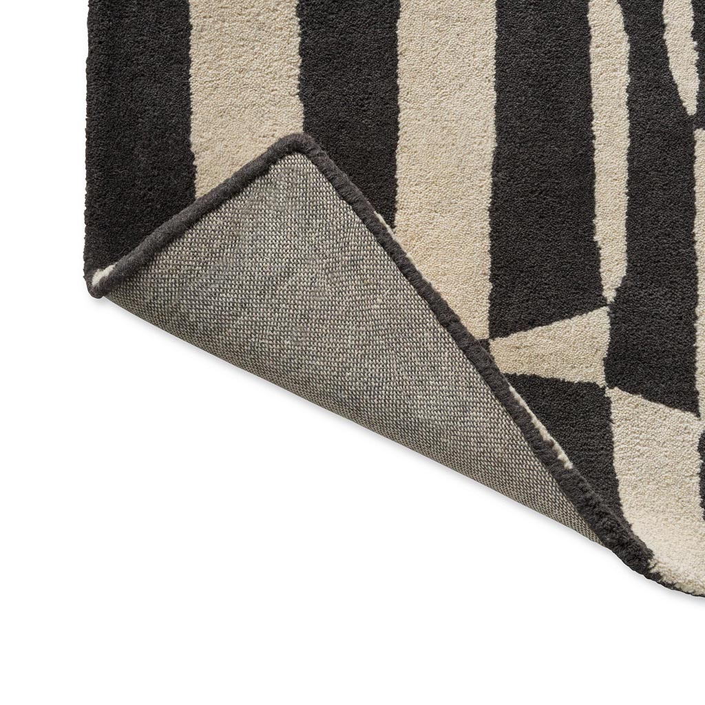 Charcoal Stripe Rug