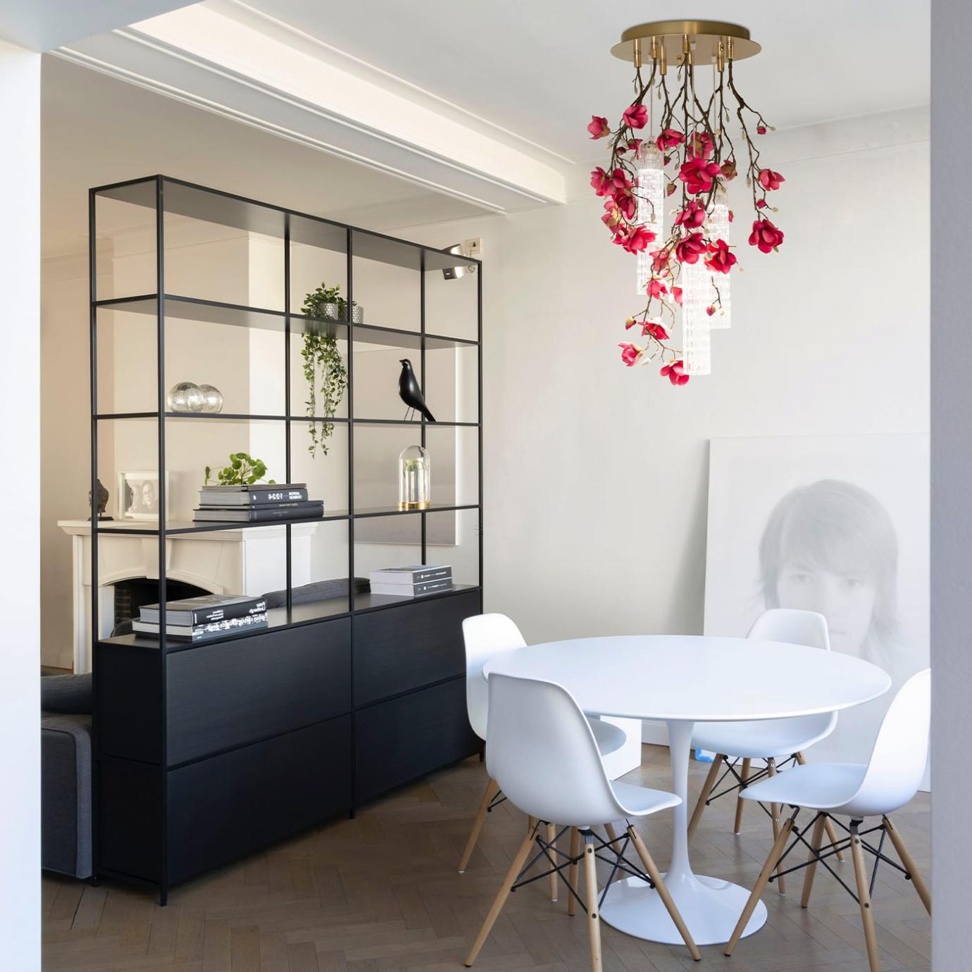 Magnolia Small Round Chandelier
