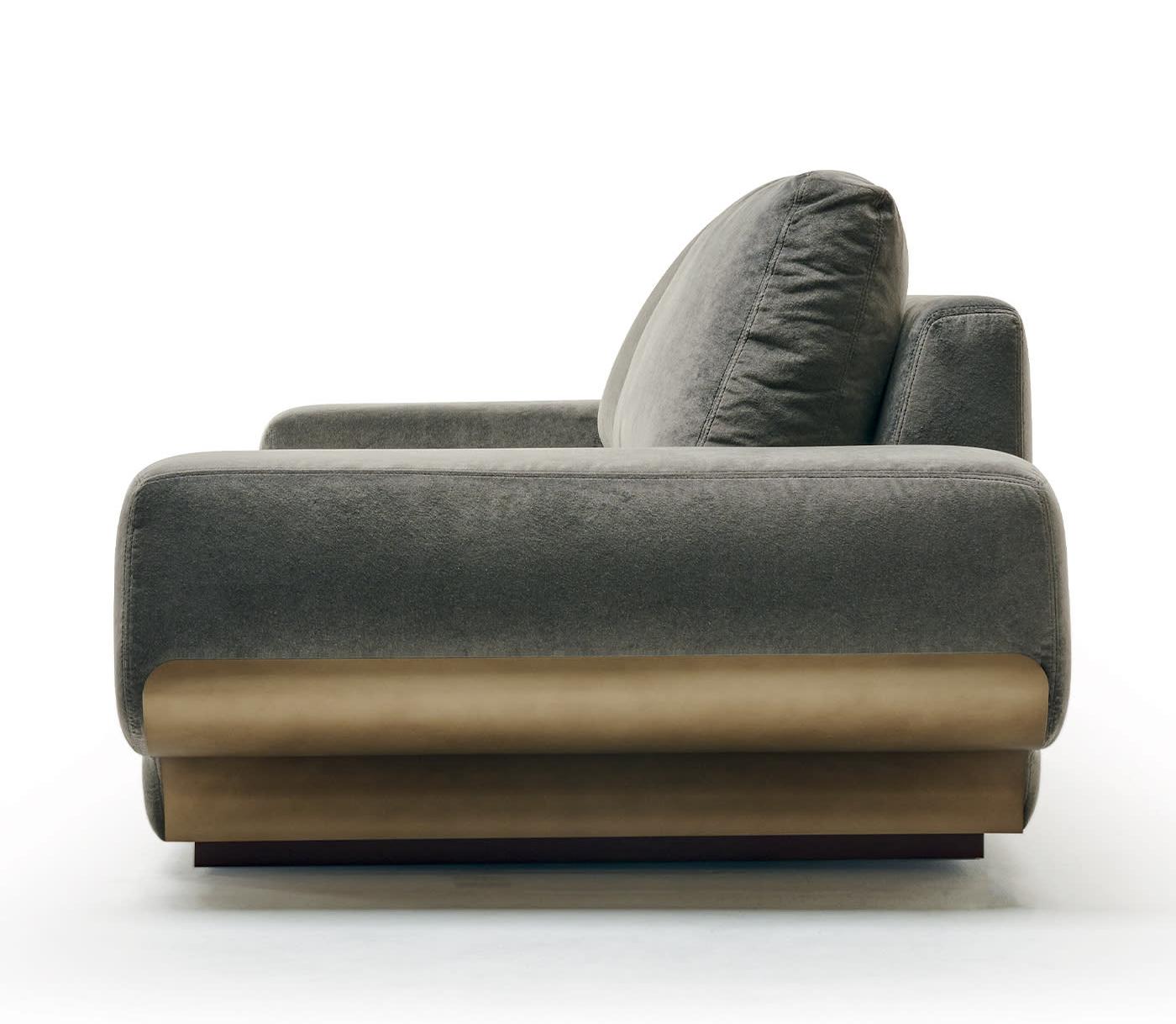Milo Dark Gray 3-Seater Sofa