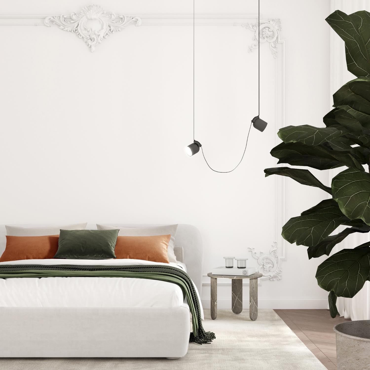 Stone White Bed