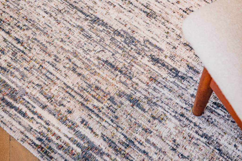  Blue And Salt Premium Rug