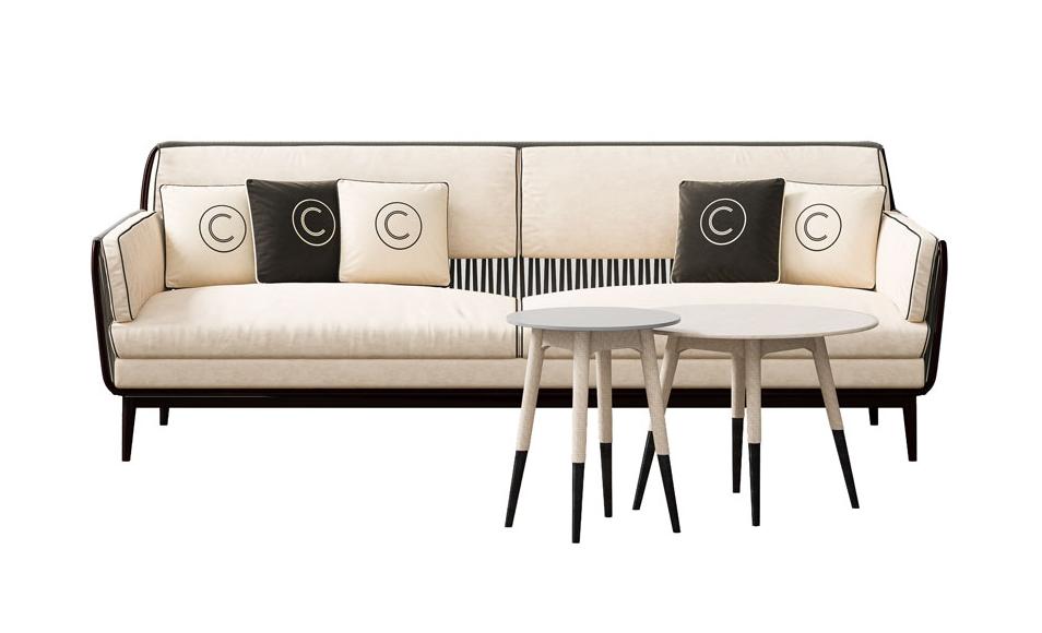 Beige Sofa