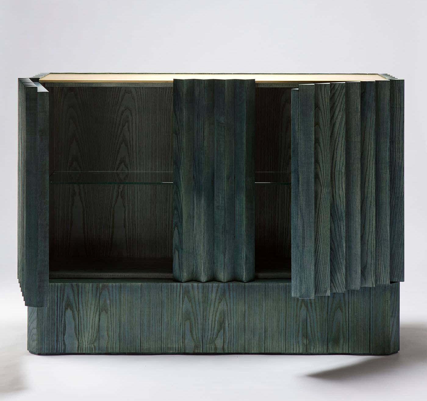 Elegant Green Sideboard