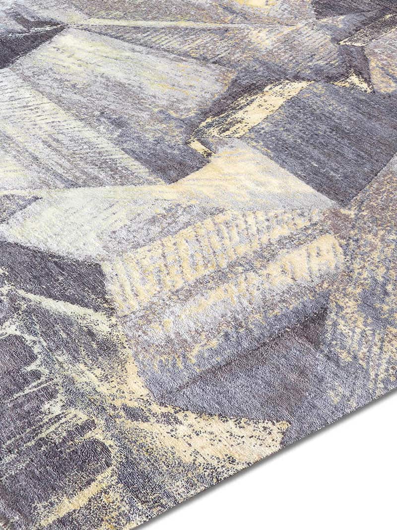 Brutalism Pastel Exquisite Handmade Rug