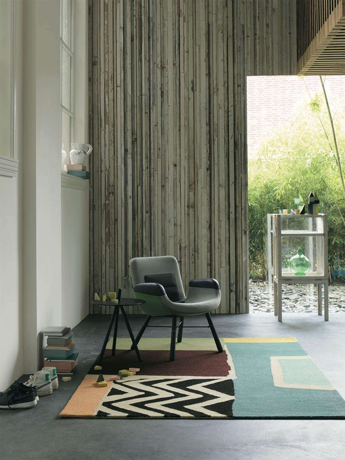 Nova Lagoon Handmade Rug | Size: 4' 7
