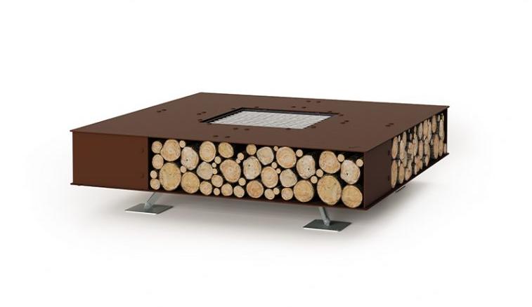 Toast Brown Outdoor Fire Pit