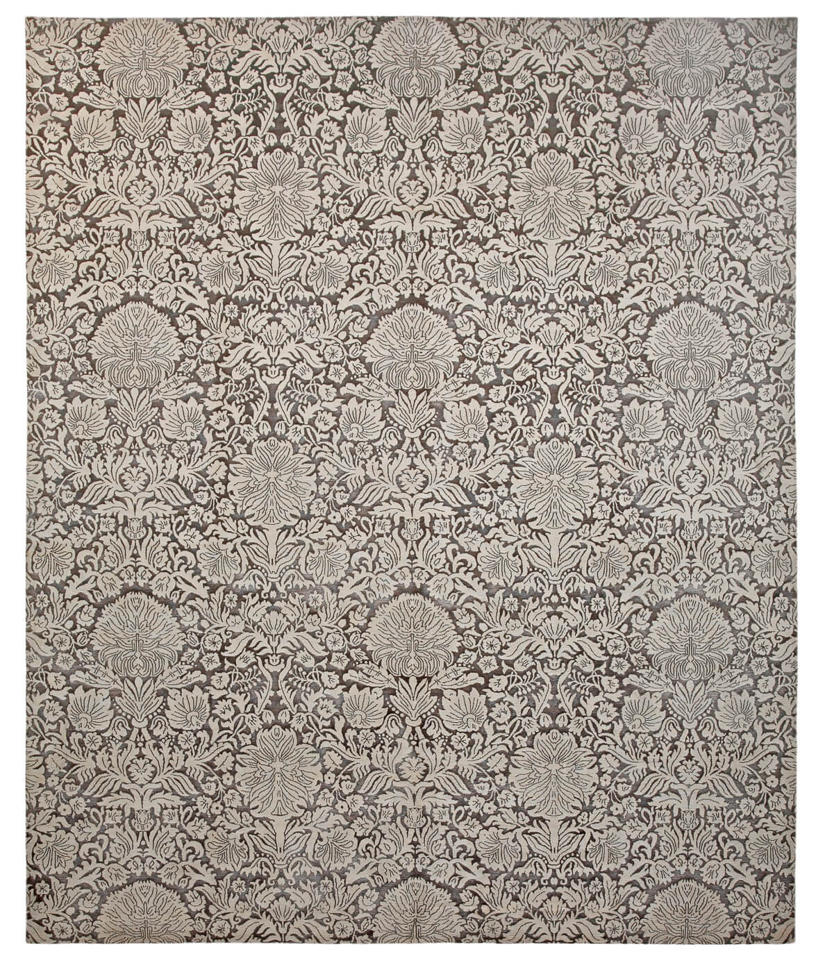 Verona Black Grey Hand-Woven Rug