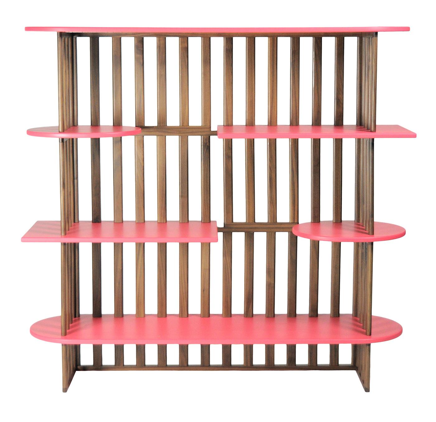 Pink Four-Level Bookshelf
