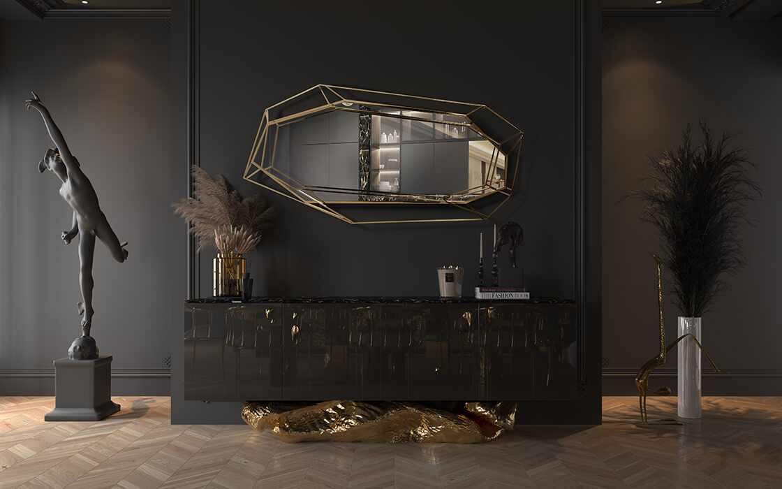 Lustre Grand Wall Mirror - 6
