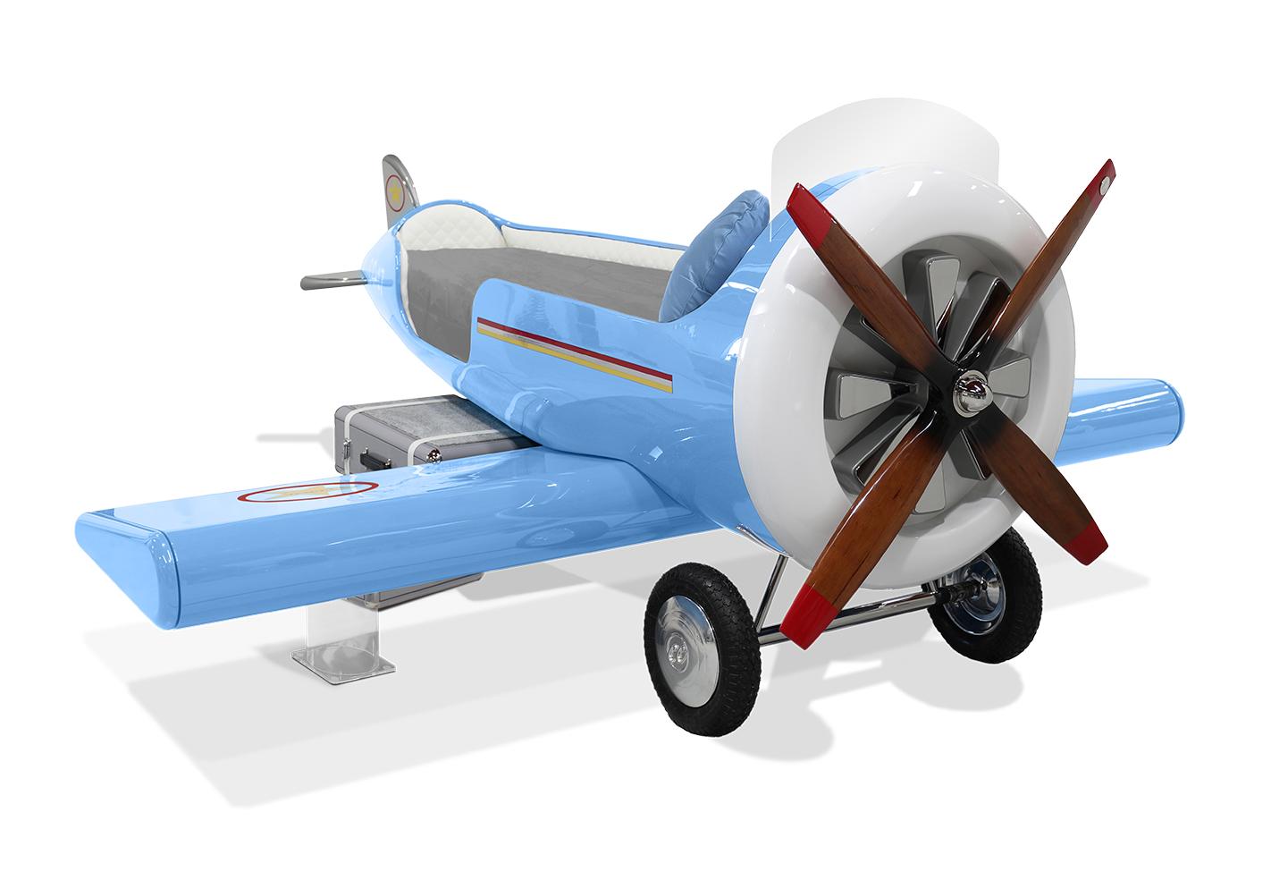 Cloud Glider Plane Bed