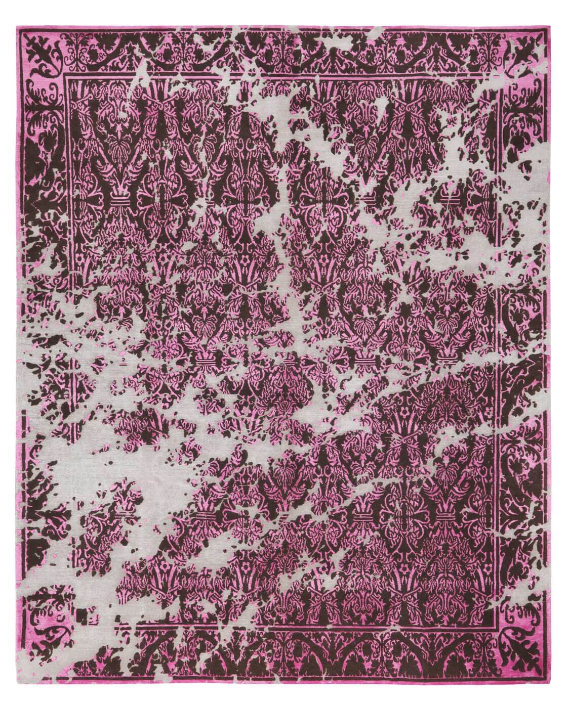 Alcazar Hand-knotted Purple Rug