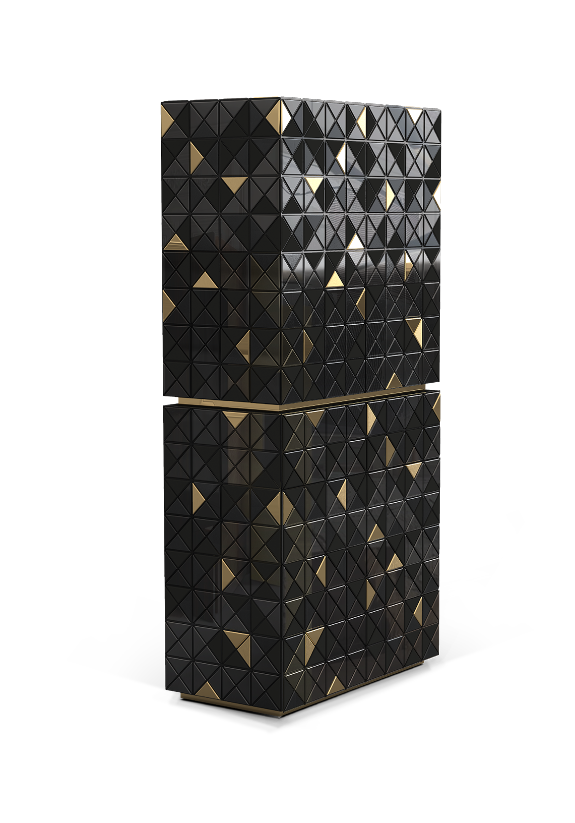 Mosaic II Black Cabinet