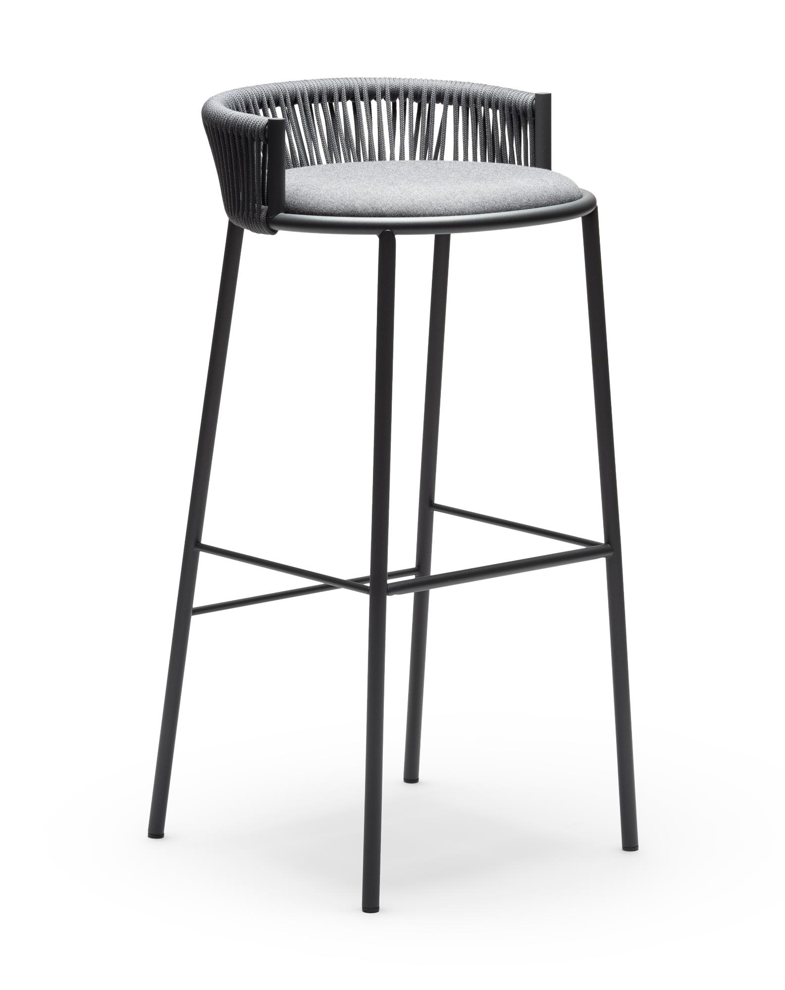 Millie SG-80 Grey Outdoor Bar Stool