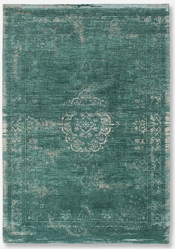 Medallion Green Flatwoven Rug