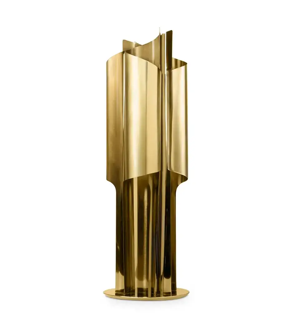 Aged Brass Table Lamp