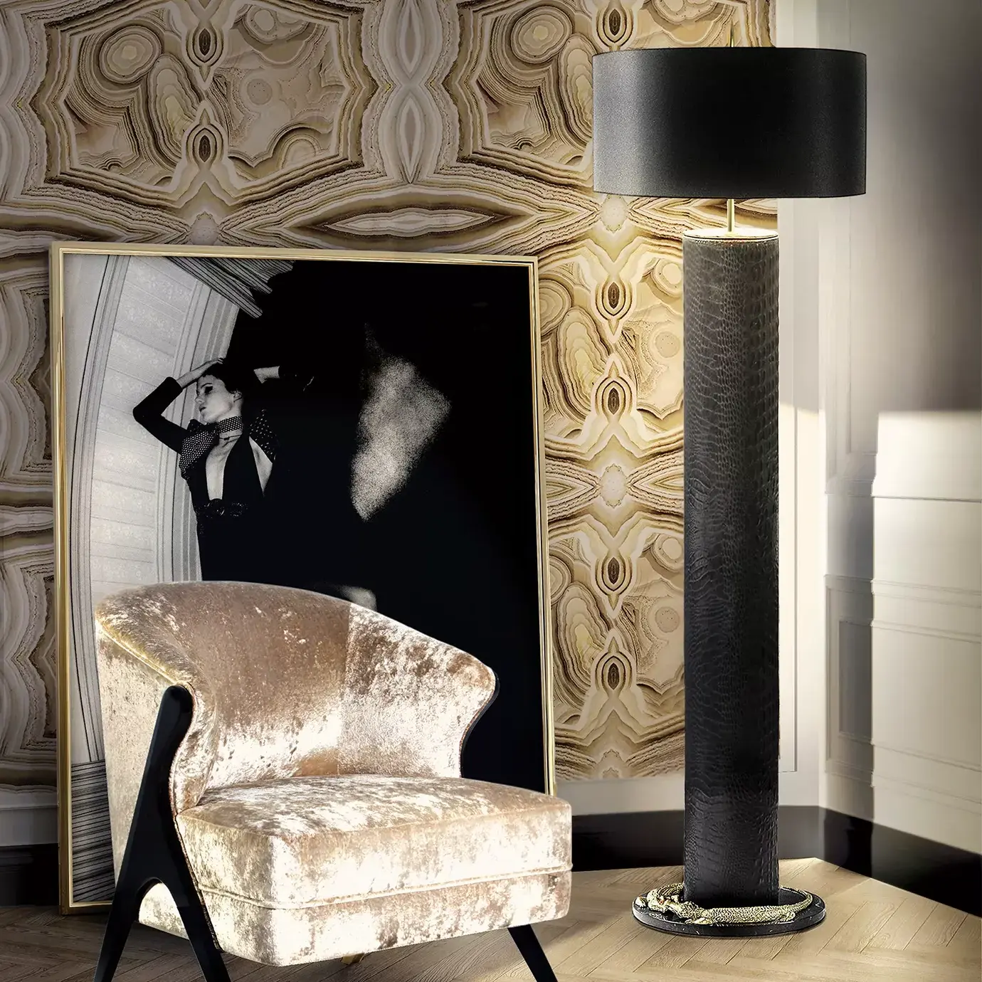 Reptilia Floor Lamp