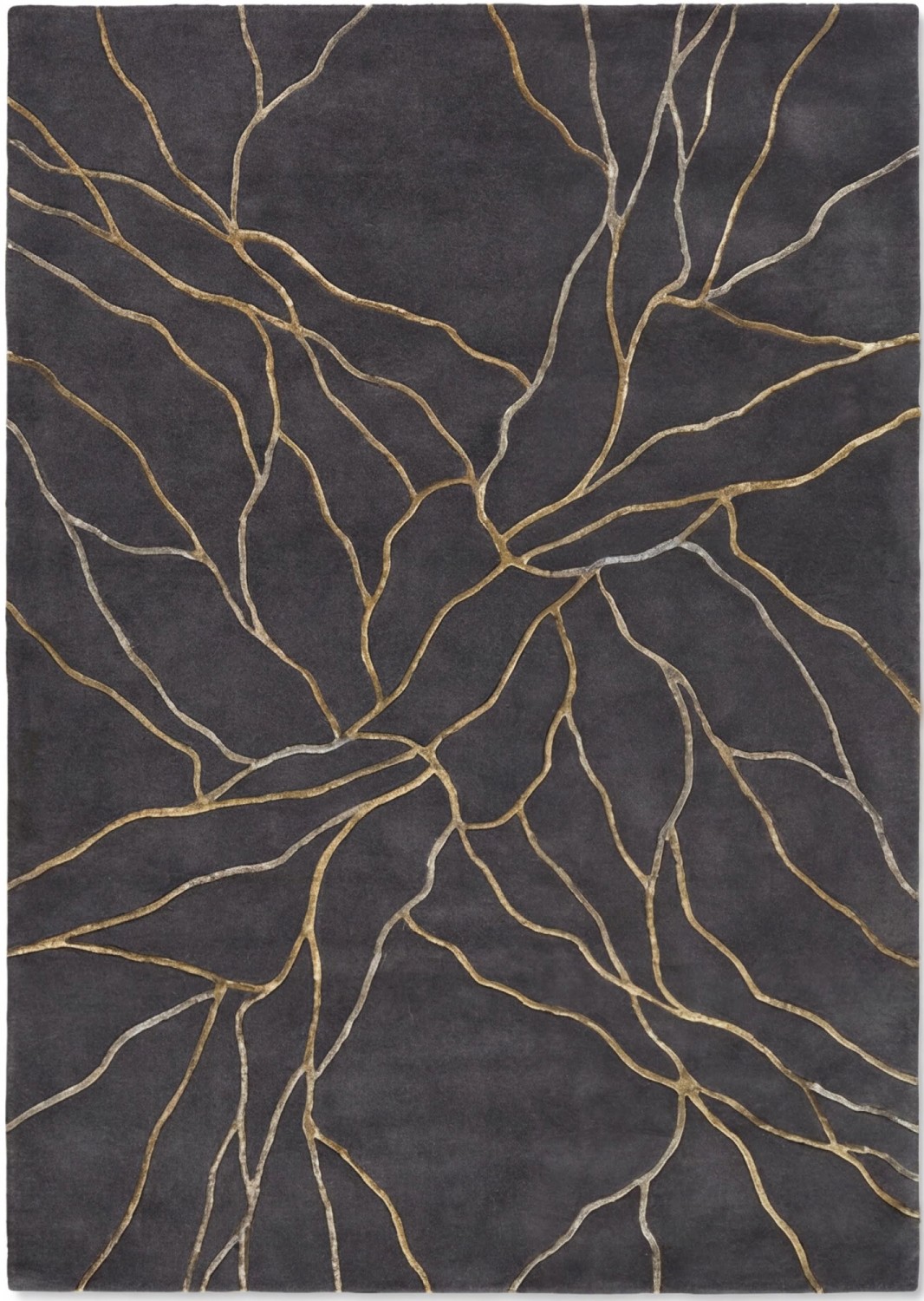 Midnight Filament Handwoven Rug