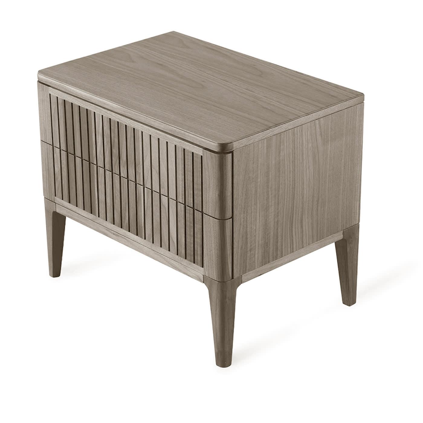 Eleva Grey Nightstand