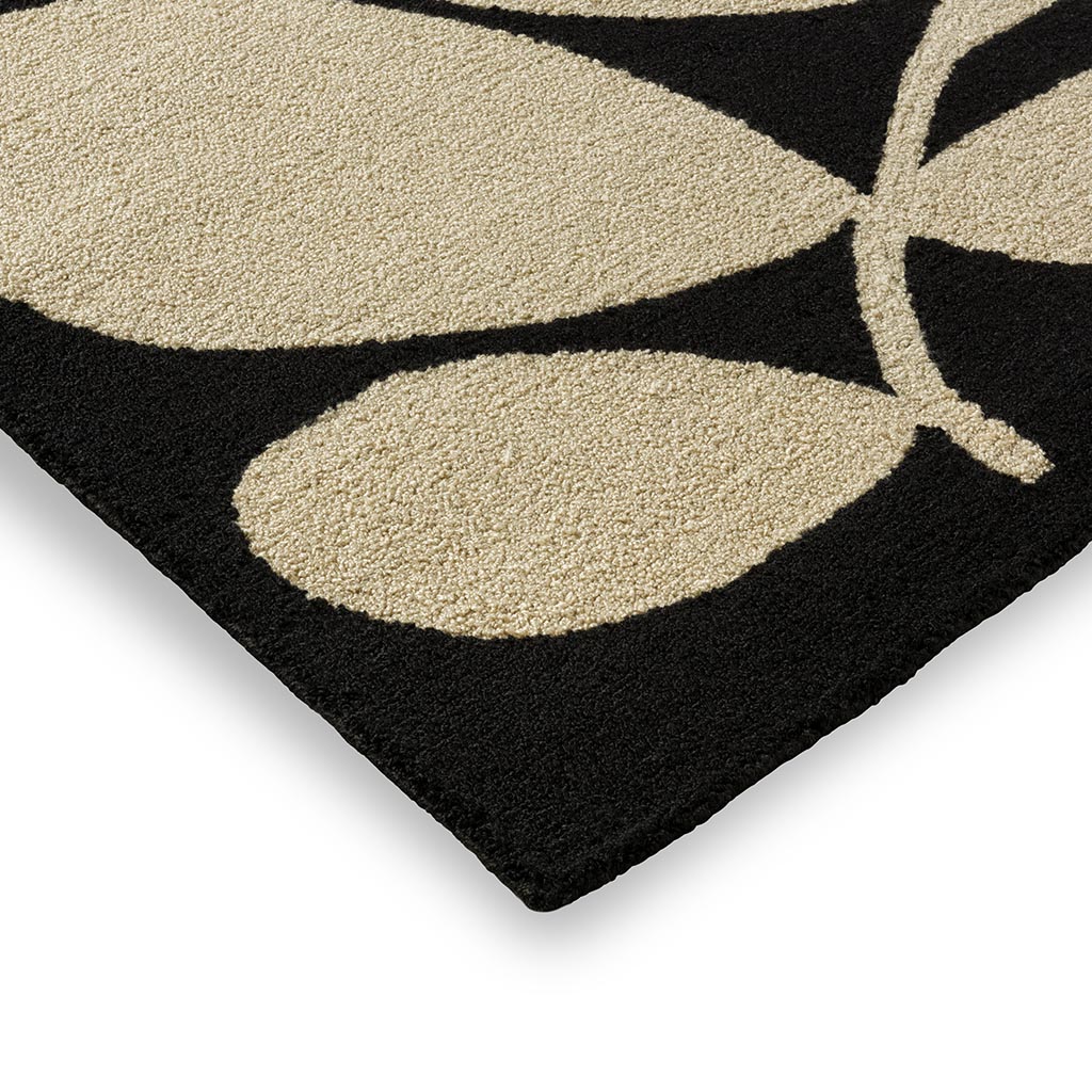 Black Outdoor Rug