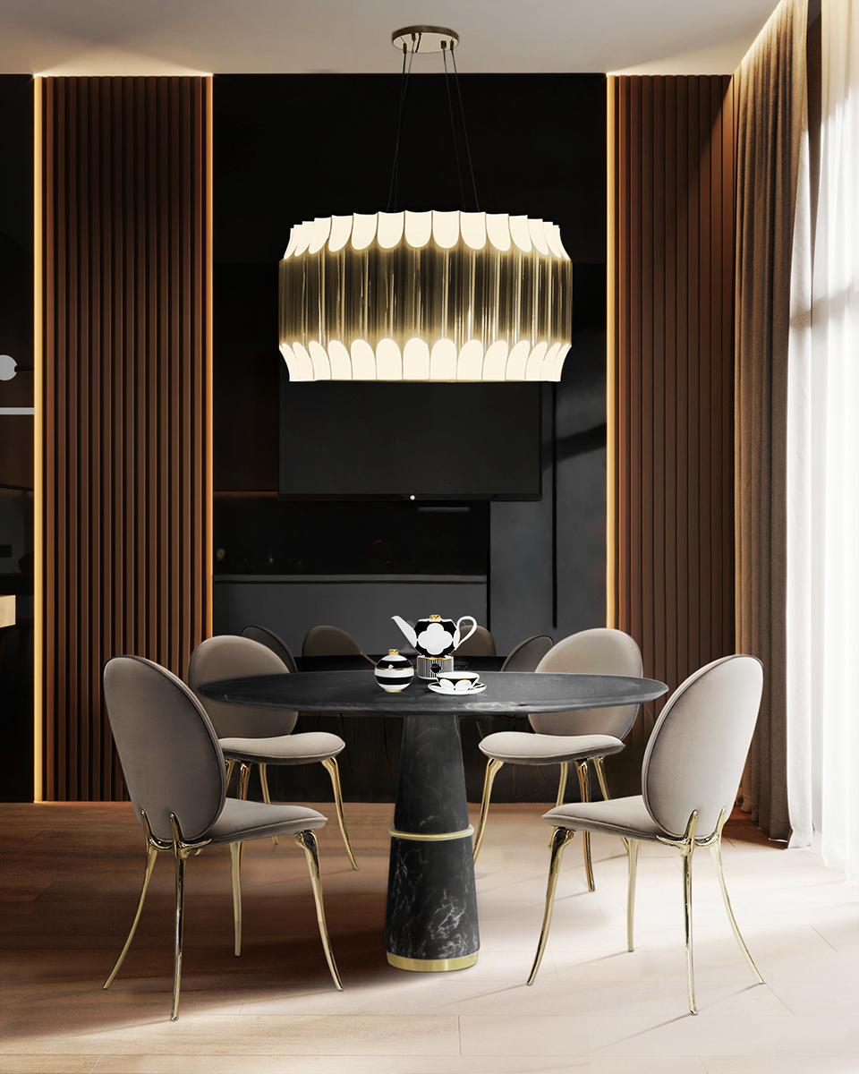 Bold Round Suspension Lamp - 1