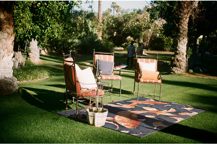 Fish Flat Pile Rug