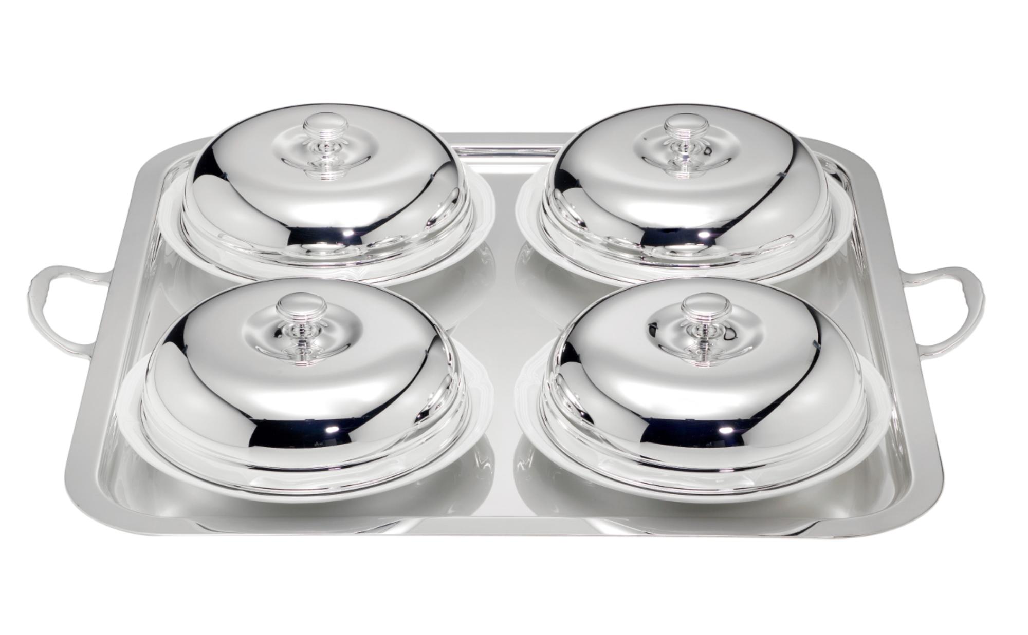 Silver-Plated Dome Cover
