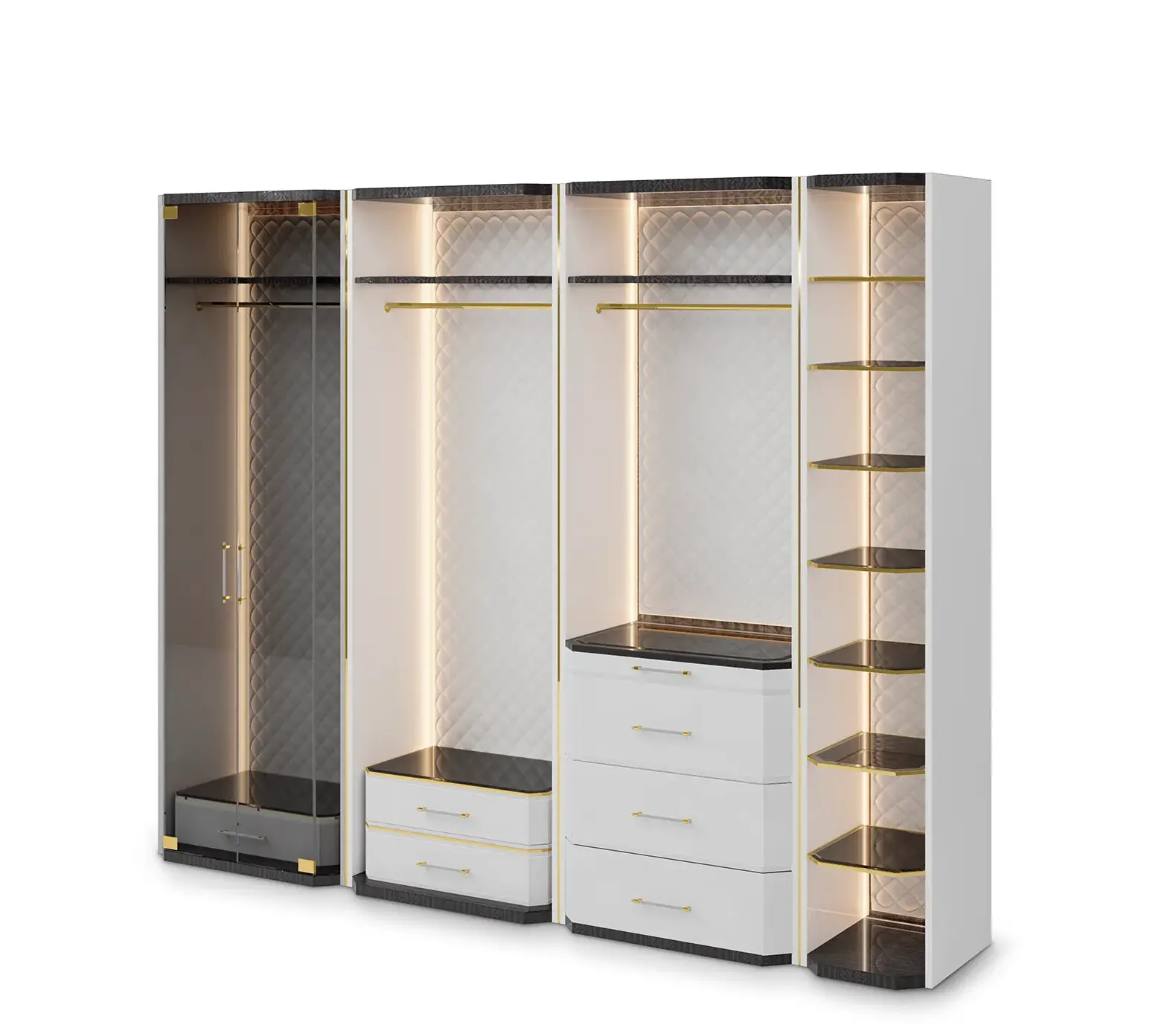 Cadence Grey Closet
