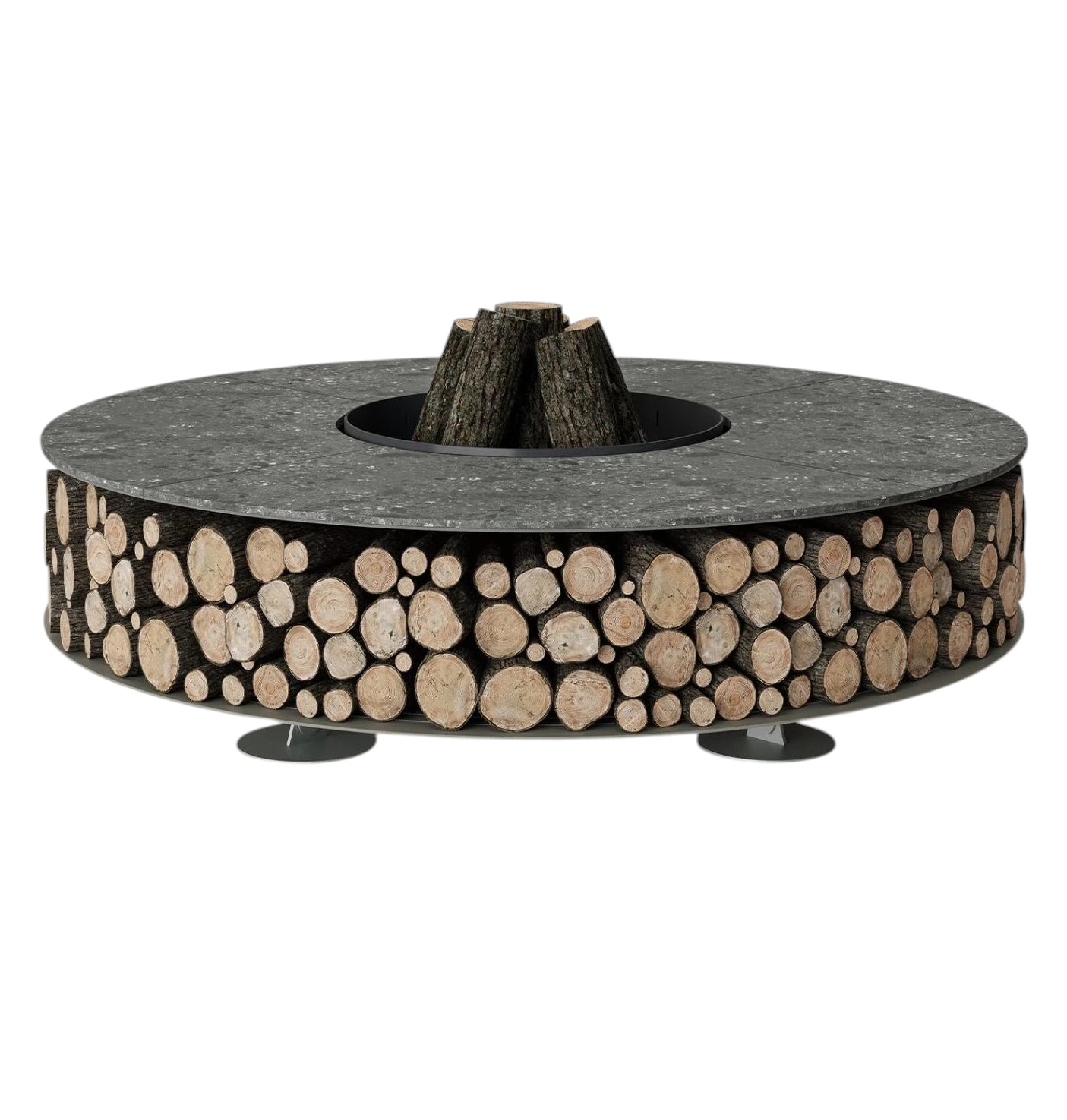 Zero Black Keramik Luxury Outdoor Fire Pit