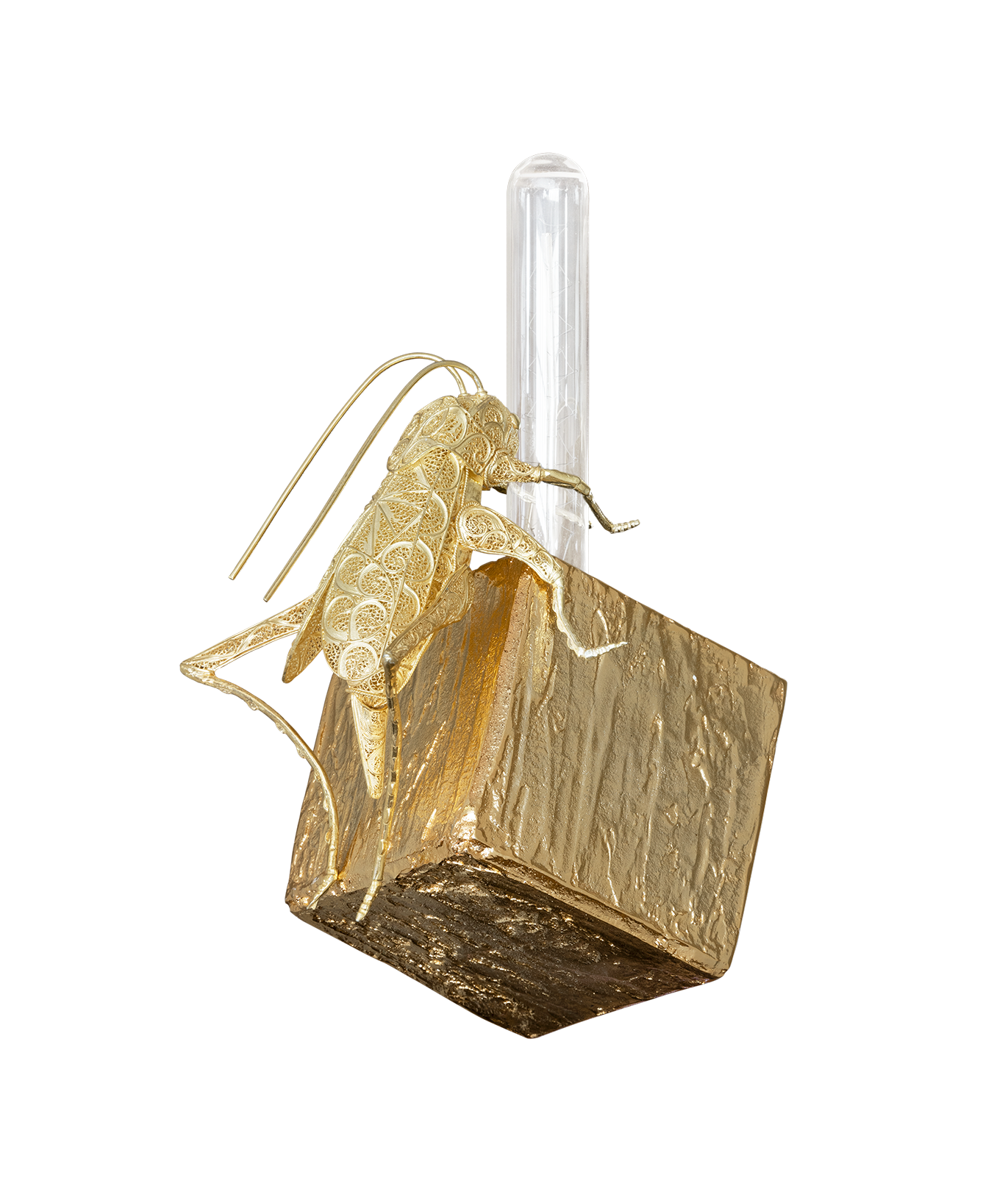 Geode Filigree Cricket Small Wall Lamp