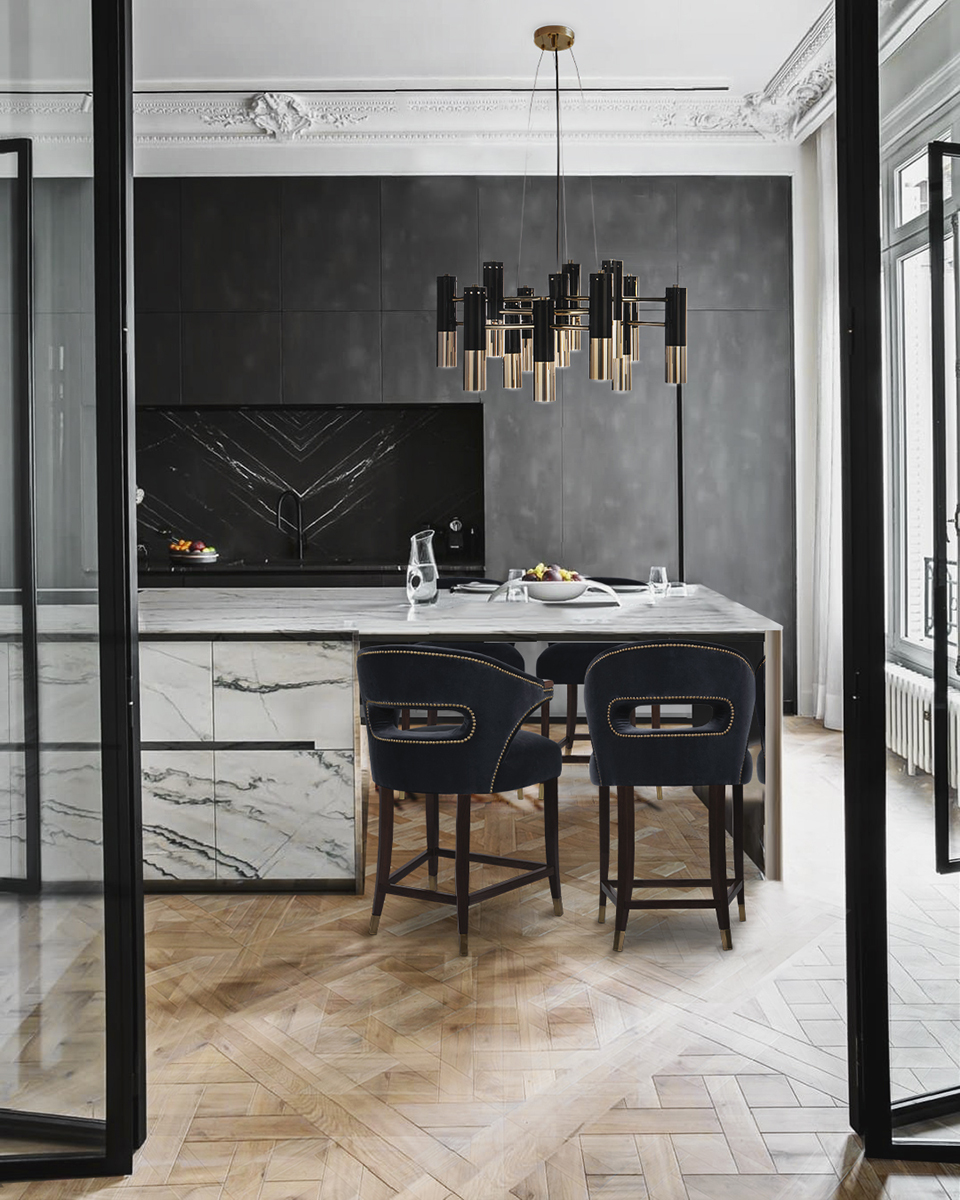 Modernist Suspension Lamp - 6