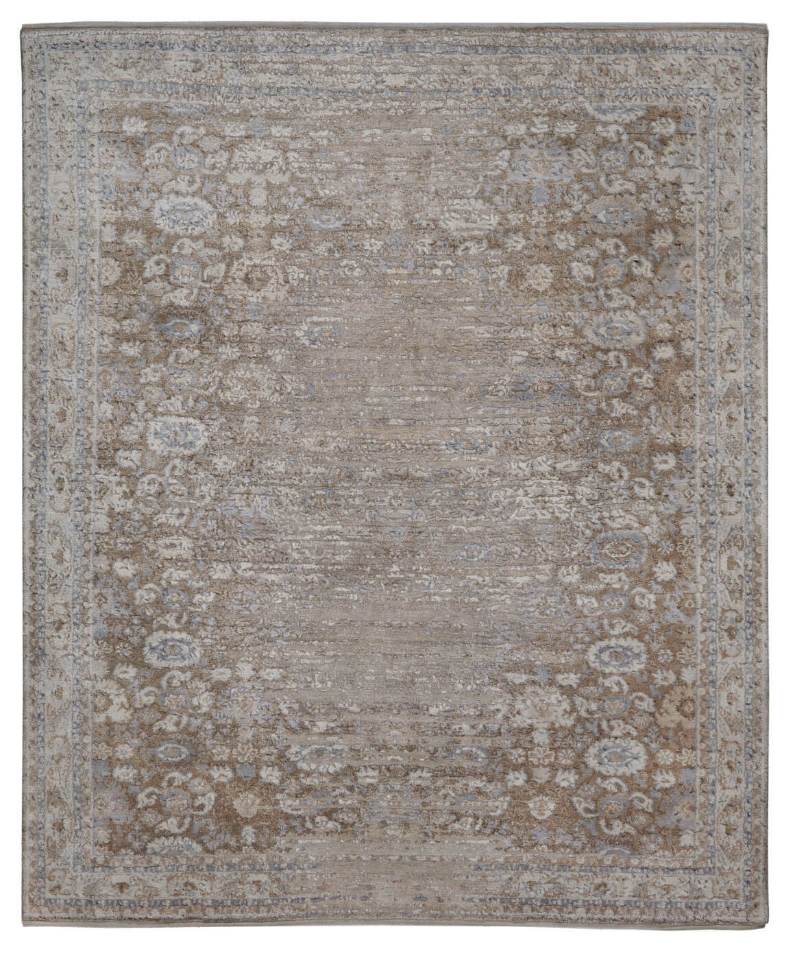 Bidjar Hand-knotted Grey Rug