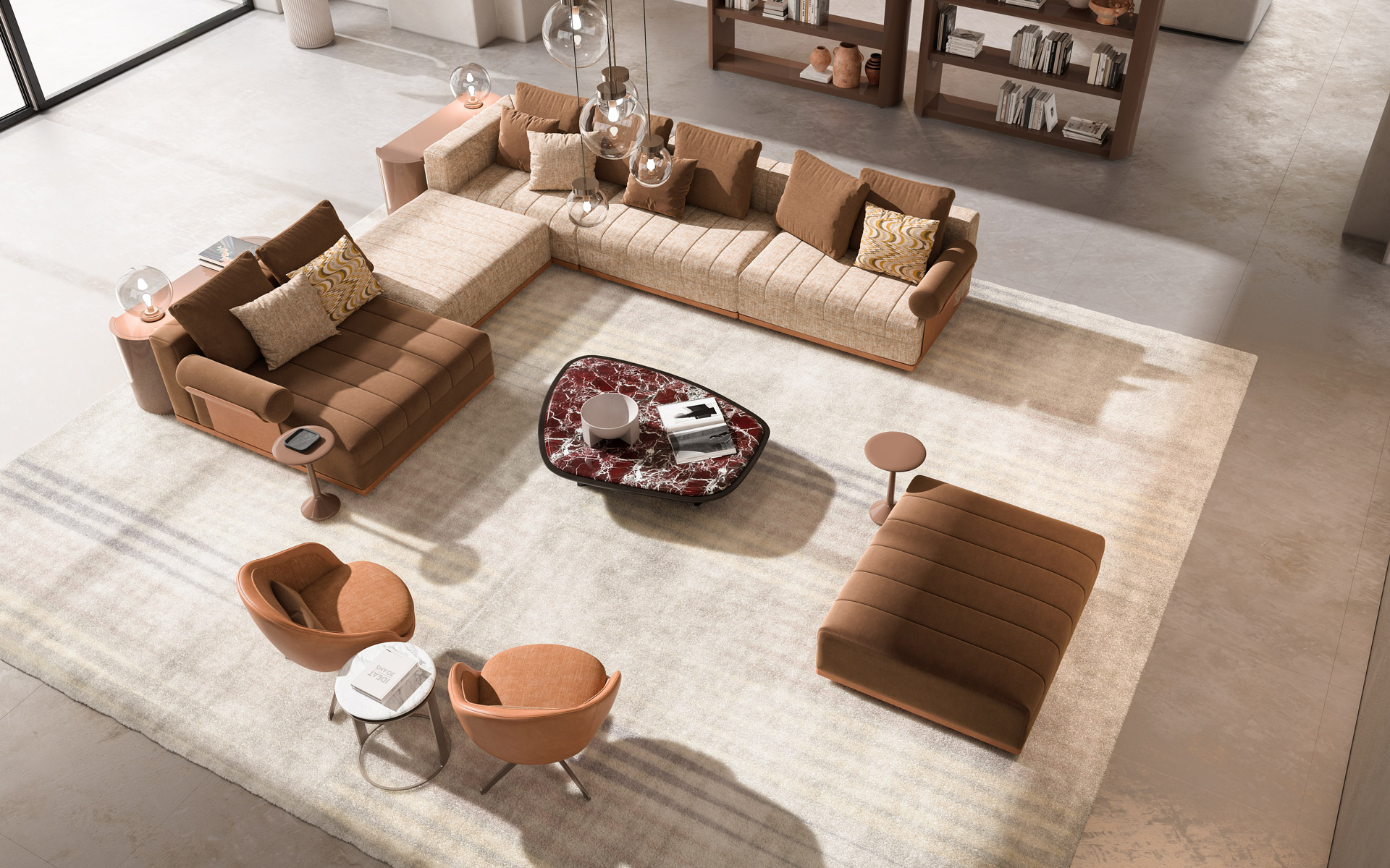 Auguste Italian Sofa