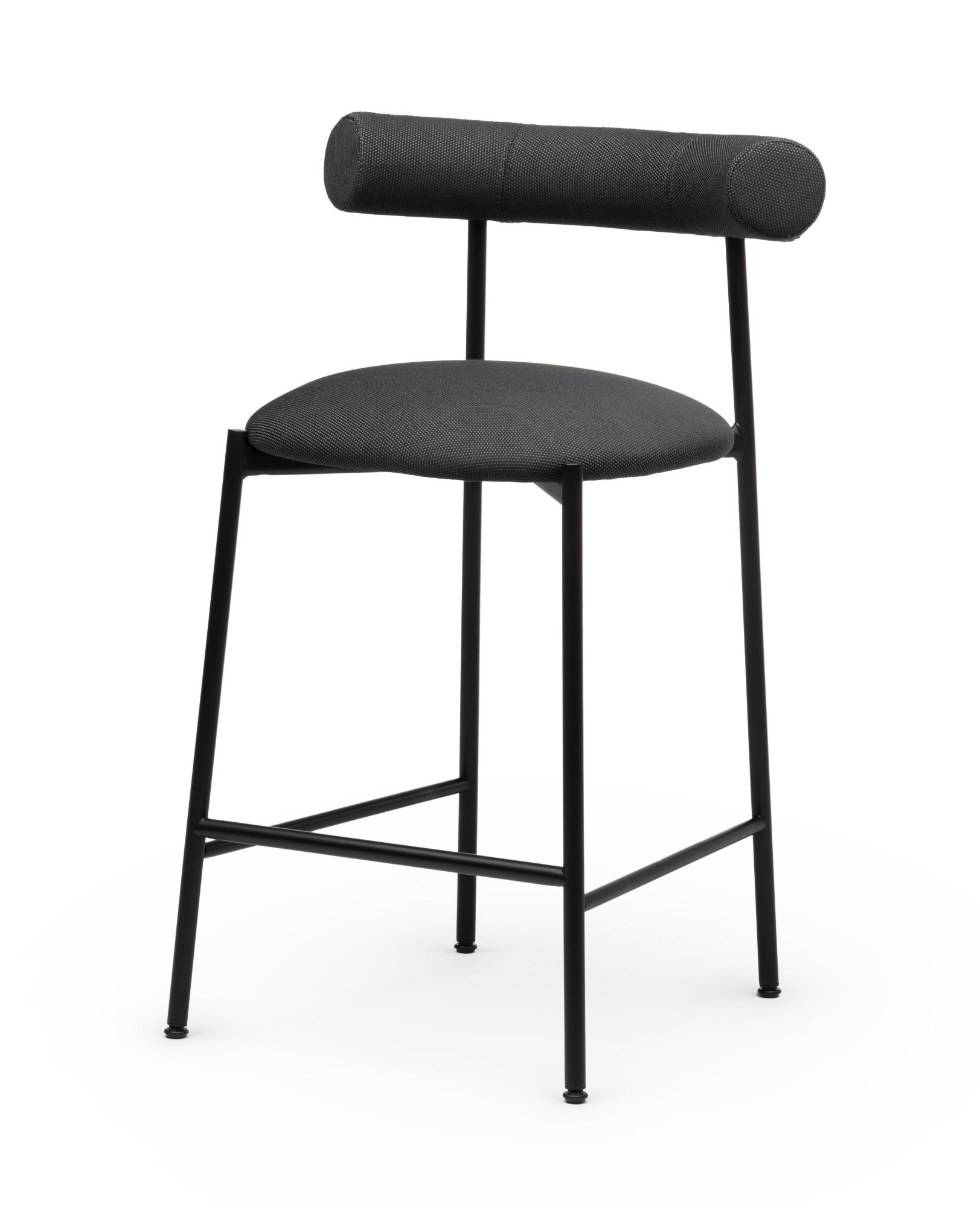 Pampa SG-65 Black Bar Stool