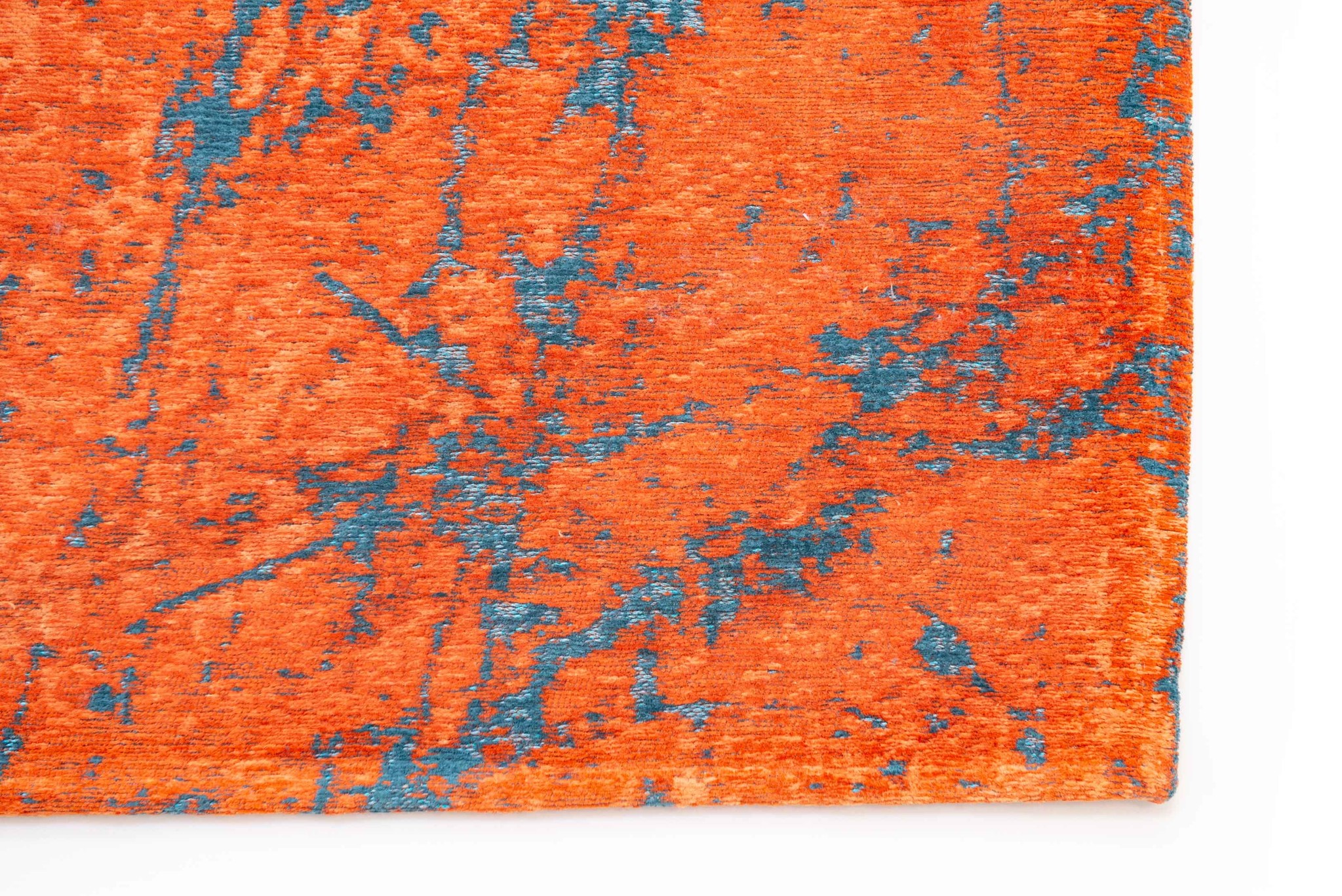 Art Orange Belgian Rug ☞ Size: 6' 7" x 9' 2" (200 x 280 cm)