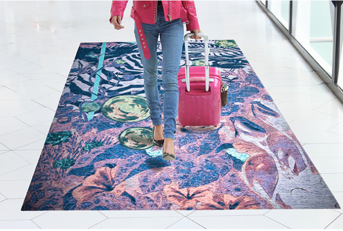 Deco Abstract Rug ☞ Size: 6' 7" x 9' 4" (200 x 285 cm)