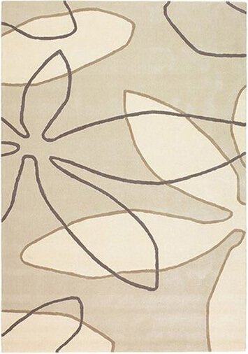 Xian Leaf Handmade Rug ☞ Size: 2' 4" x 4' 7" (70 x 140 cm)