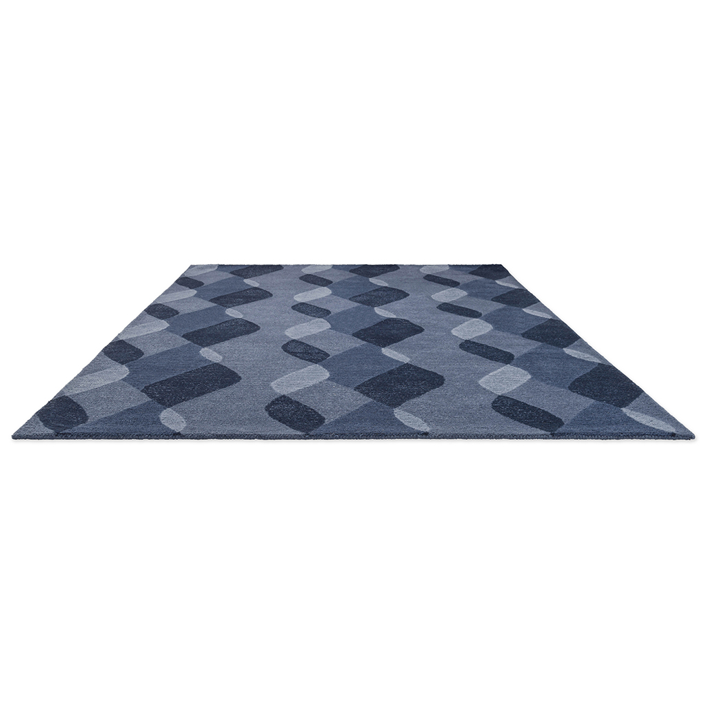 Waves Blue Rug