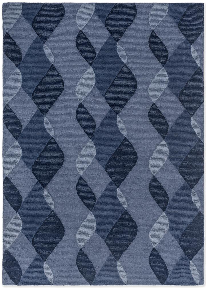 Waves Blue Rug