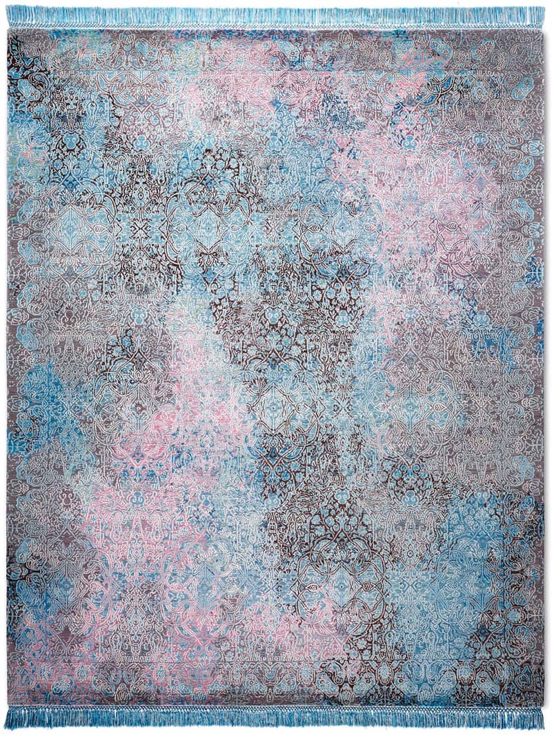 Ferahan Splash Luxury Handmade Rug